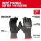 Milwaukee Cut Level 5 Nitrile Dipped Gloves